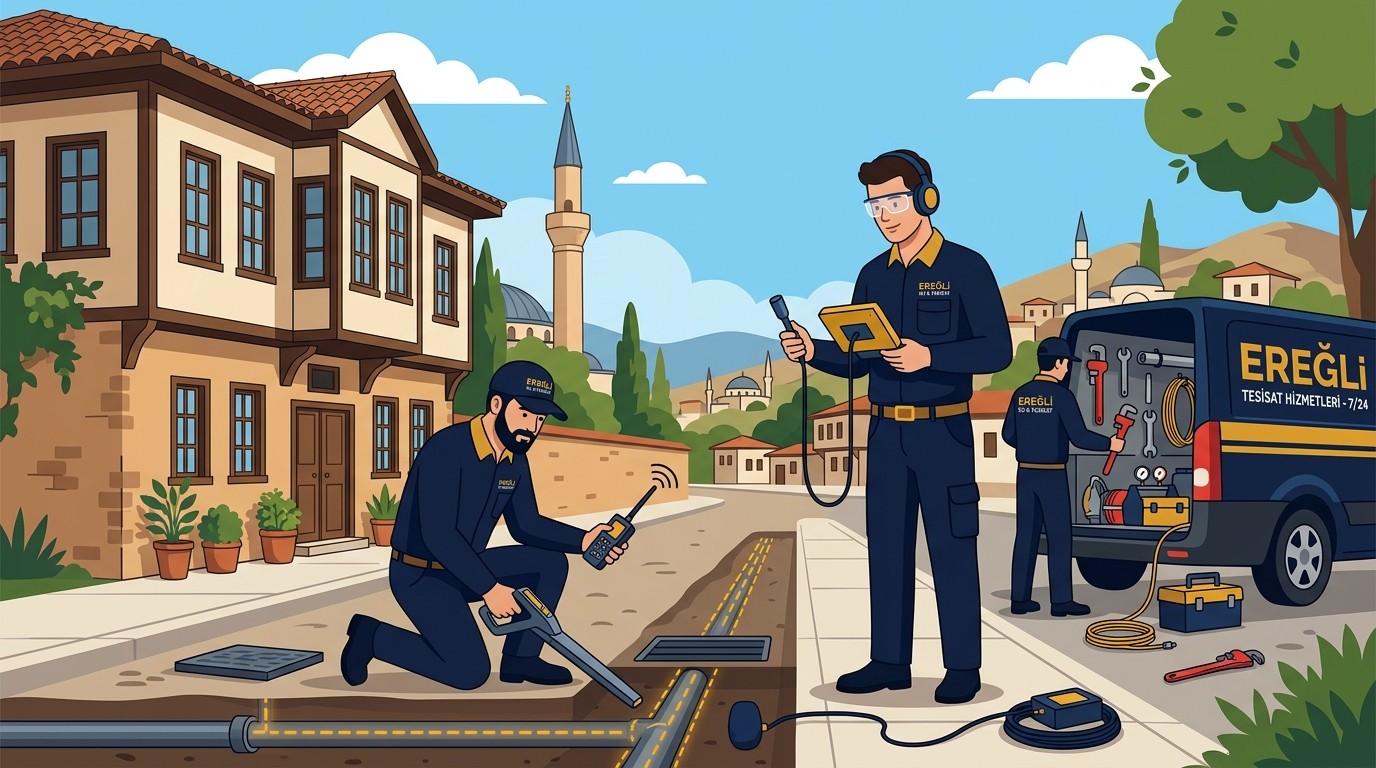 Konya Ereğli Tıkanıklık Açma 7/24 Acil Tesisat Hizmeti