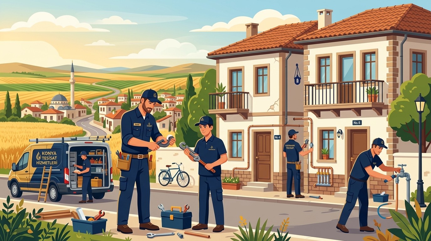 Konya Kadınhanı Tesisatçı 7/24 Acil Tesisat Hizmeti