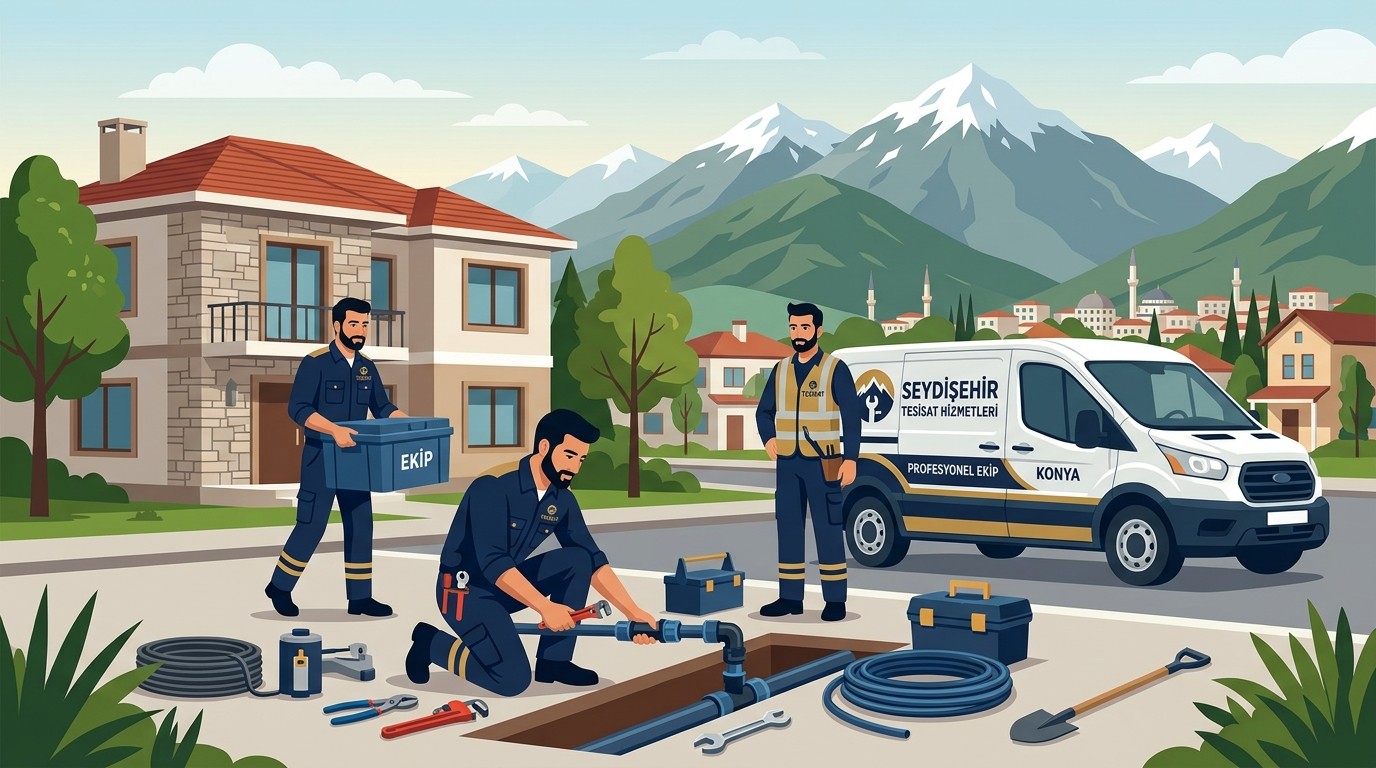 Konya Seydişehir Tesisatçı 7/24 Acil Tesisat Hizmeti